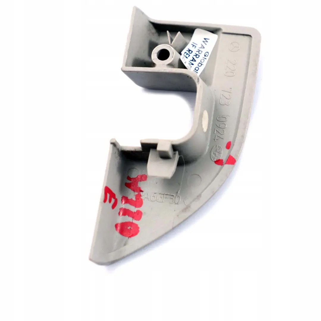 Delantero Izquierdo Embellecedor Cerradura Puerta para Mercedes W220 con número de pieza A2207230924 Mercedes W220 Delantero Izquierdo Embellecedor Cerradura Puerta - SKU A2207230924 - Número de pieza A2207230924