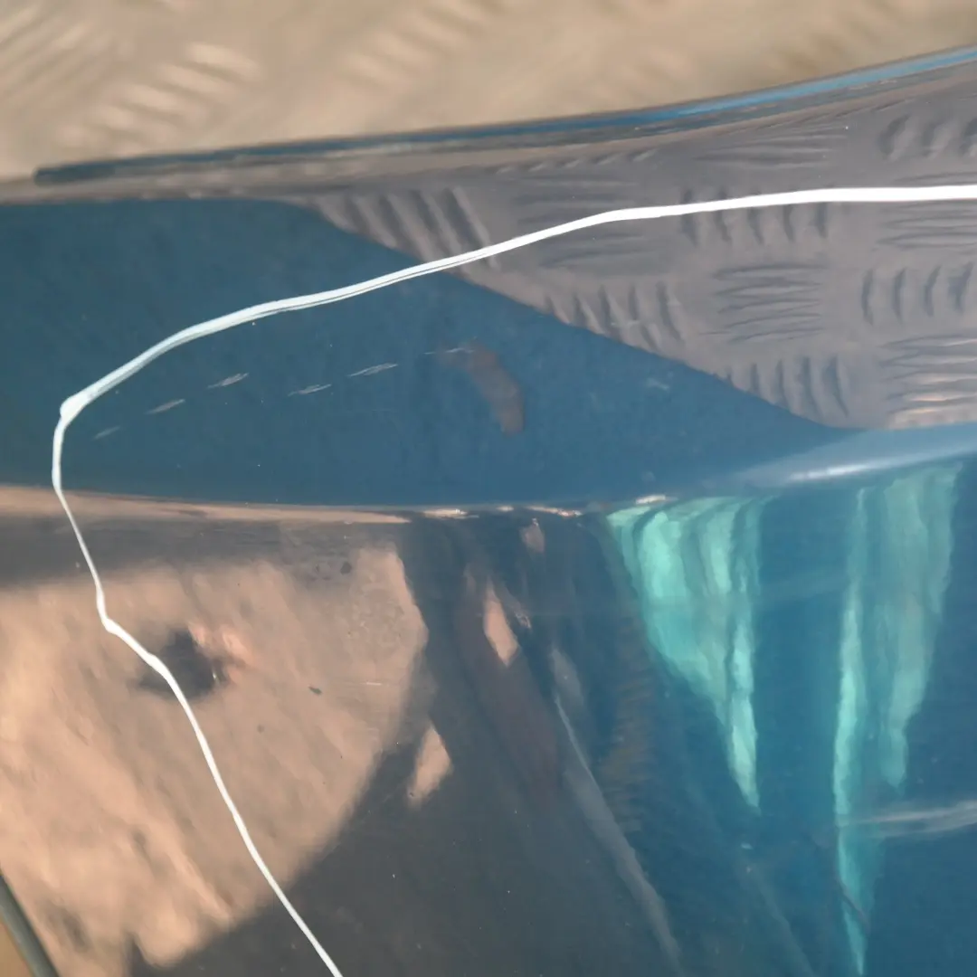 Front Bumper Panel PDC Topasblau Topaz Blue Metallic - 361 to BMW X5 Series E53 with Part number 10150 BMW X5 Series E53 Front Bumper Panel PDC Topasblau Topaz Blue Metallic - 361 - SKU 0010150-TPB - Part number 10150