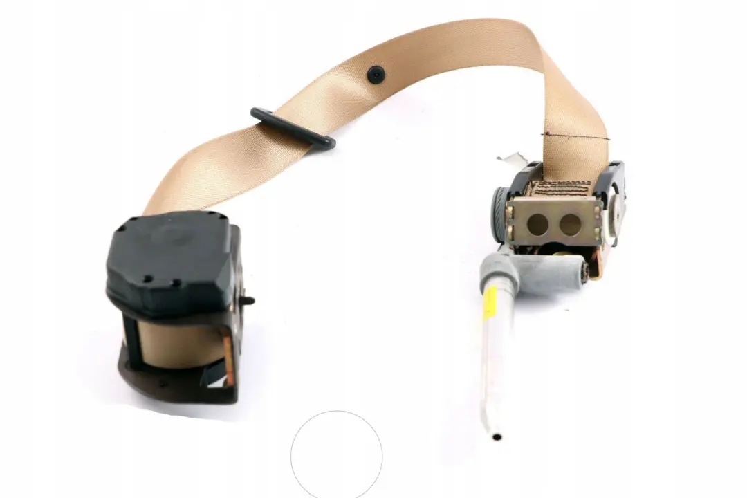 Upper Seat Belt Rear Right O/S Beige to BMW 7 Series E65 E66 E67 with Part number 7153324 BMW 7 Series E65 E66 E67 Upper Seat Belt Rear Right O/S Beige - SKU 7153324 - Part number 7153324