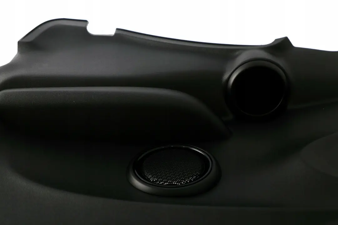 Trasero Derecho Lateral Panel de Recorte Hi-Fi Carbono Negro para Mini Cooper F56 con número de pieza 7410574 Mini Cooper F56 Trasero Derecho Lateral Panel de Recorte Hi-Fi Carbono Negro - SKU 7410574 - Número de pieza 7410574