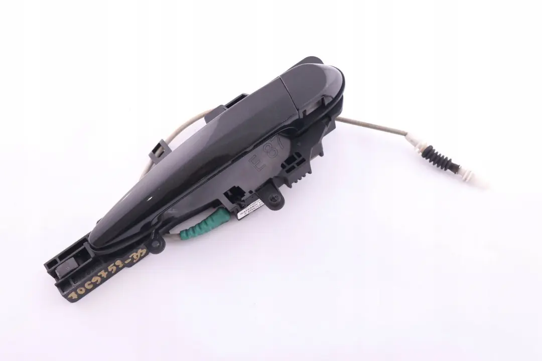 Klamka lewa tył tylna black saphire do BMW E87 o numerze 7069759 BMW E87 Klamka lewa tył tylna black saphire - SKU 7069759-BS2 - Numer Części 7069759