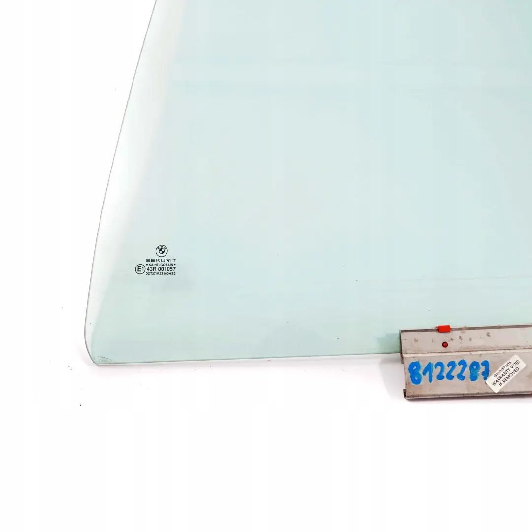 BMW 3 E36 Berlina Touring Puerta Trasera Izquierda Ventana Lateral Verde AS2 - SKU 8122287 - Número de pieza 8122287