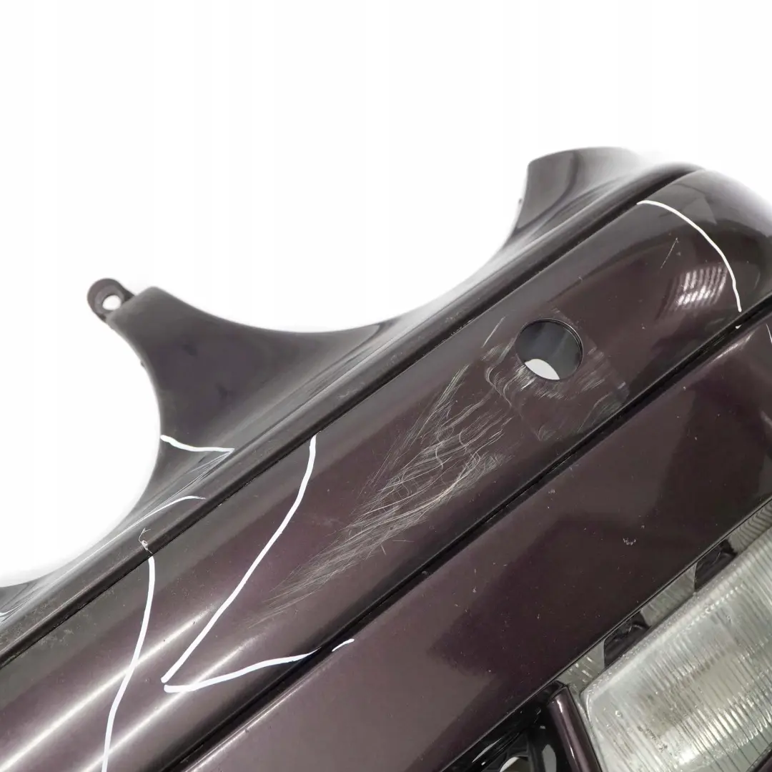 Mercedes-Benz CLK-Class W208 Front Bumper Trim Panel Almandine Black - 182 to with Part number A2088800140 Mercedes-Benz CLK-Class W208 Front Bumper Trim Panel Almandine Black - 182 - SKU A2088800140-ALB - Part number A2088800140