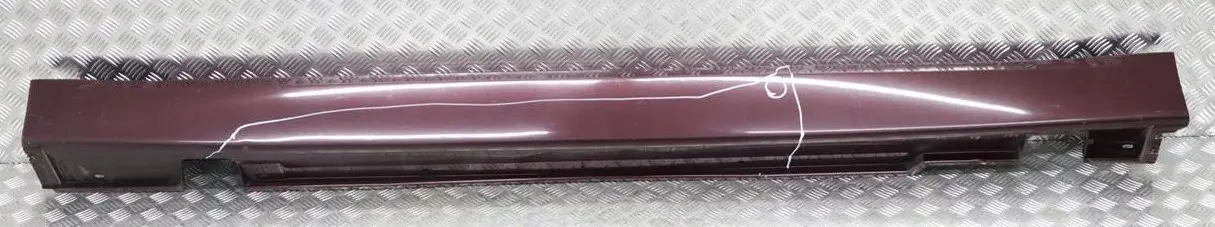 BMW 7 Series E65 Door Sill Cover Skirt Left N/S Barberarot Barbera Red - A39