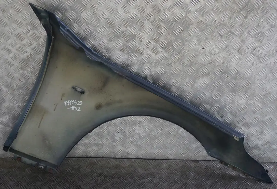 BMW 5 E60 E61 2 Front Left N/S Wing Fender Side Panel Mysticblau Blue A07 - SKU 7111429-MYS2 - Part number 7111429