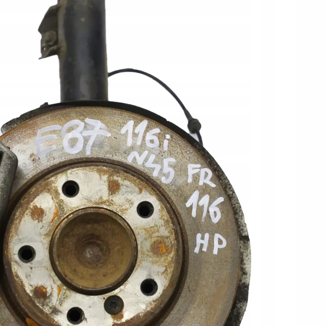 BMW 1 E87 116i N45 Front Right O/S Spring Strut Brake Suspension Leg Hub Axle - SKU 6768916-2 - Part number 6768916