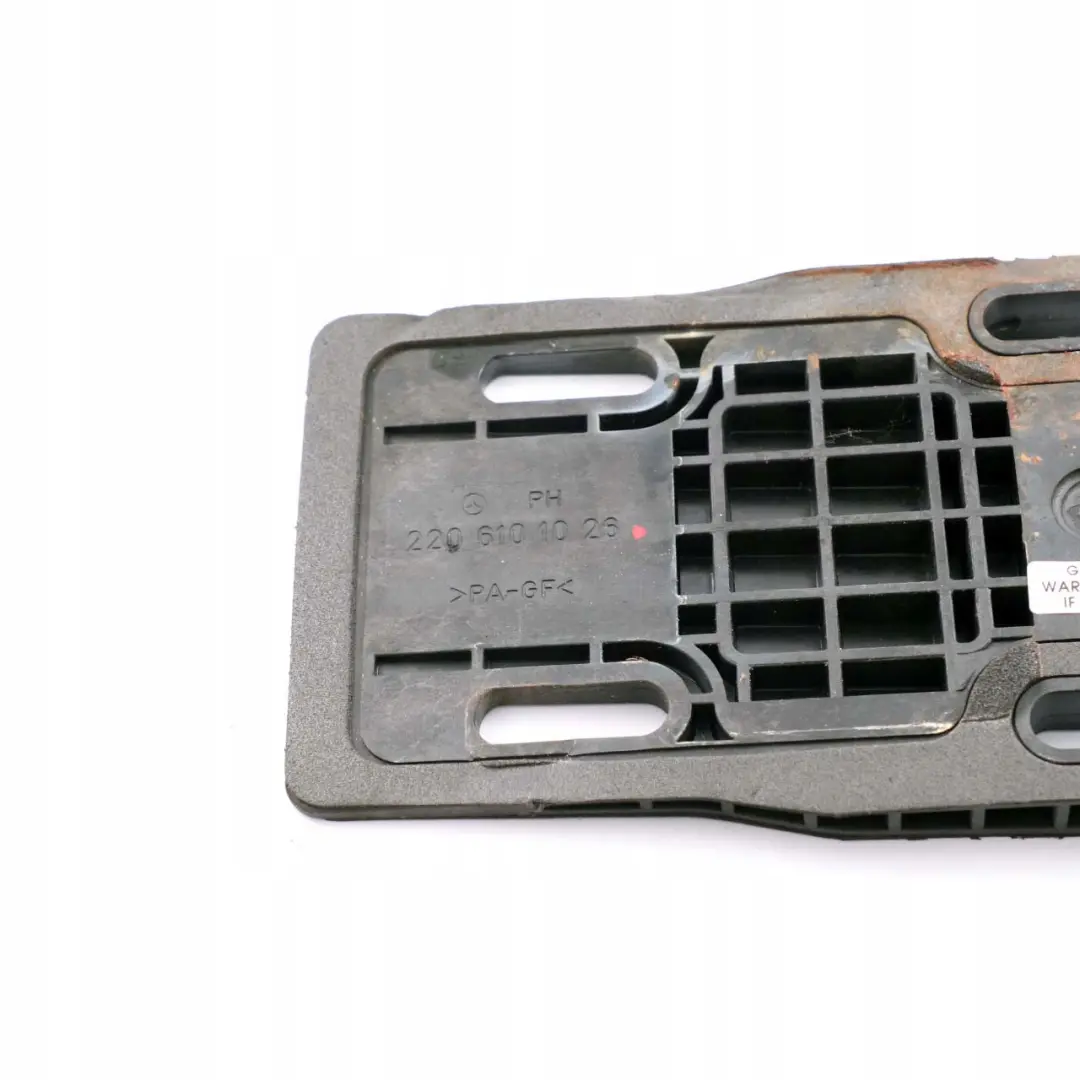 Parachoques trasero De montaje Crash Bar Soporte Placa para Mercedes W220 con número de pieza A2206101026 Mercedes W220 Parachoques trasero De montaje Crash Bar Soporte Placa - SKU A2206101026 - Número de pieza A2206101026