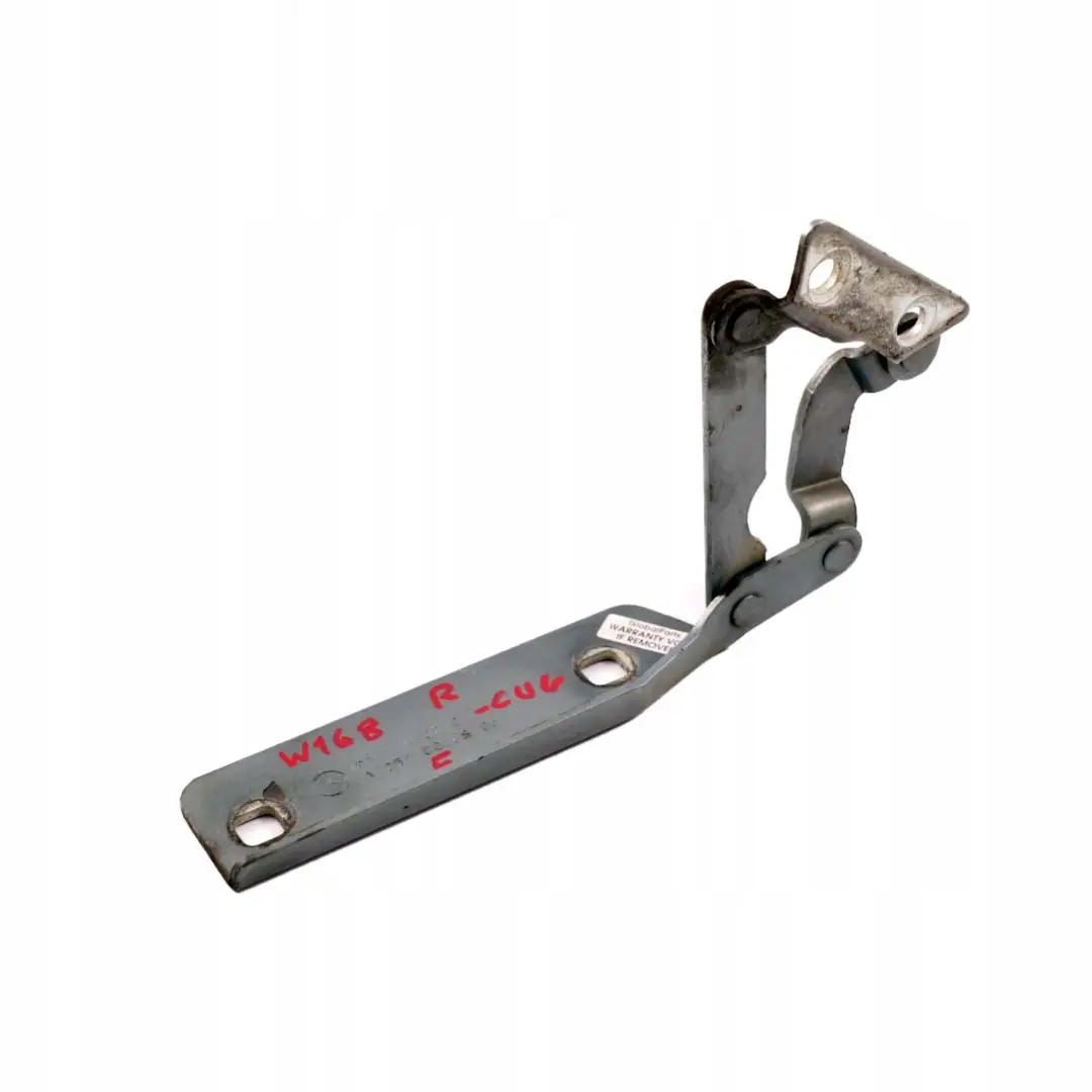  Mercedes-Benz A W168 Bisagra Derecha Capo Delantera Gris Cumulus - 757 - SKU A1688800228-CUG - Número de pieza A1688800228