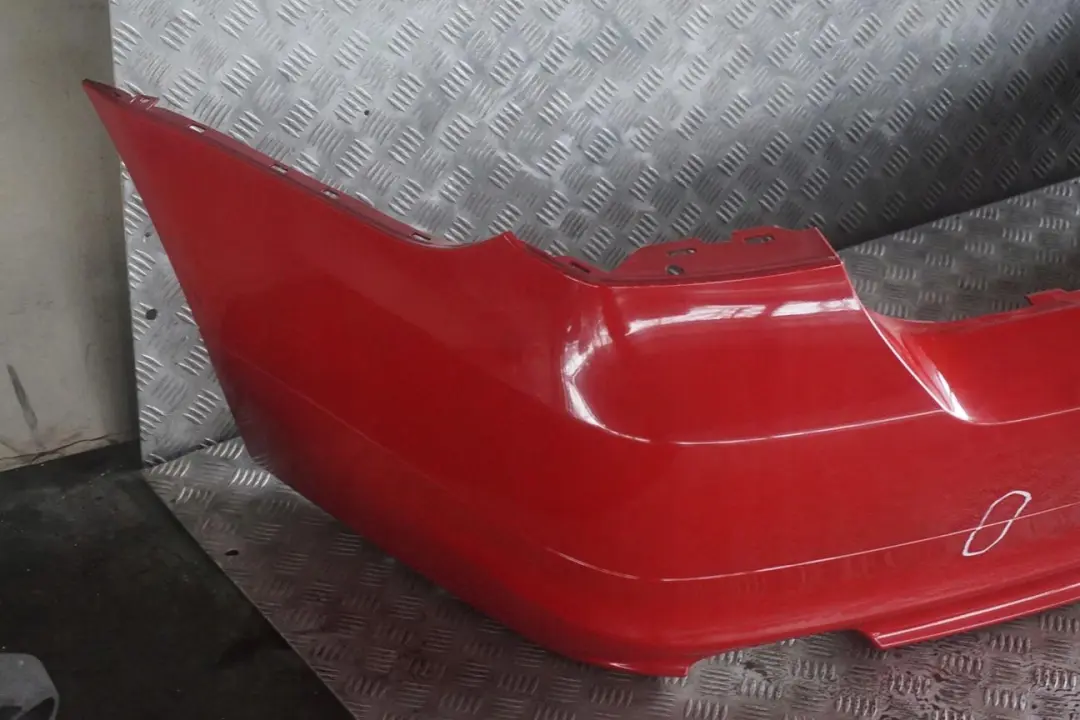 BMW 3 Series E90 LCi Lift Rear Bumper Trim Panel Karmesinrot Crimson Red A61 - SKU 0036874-KAR - Part number 0036874