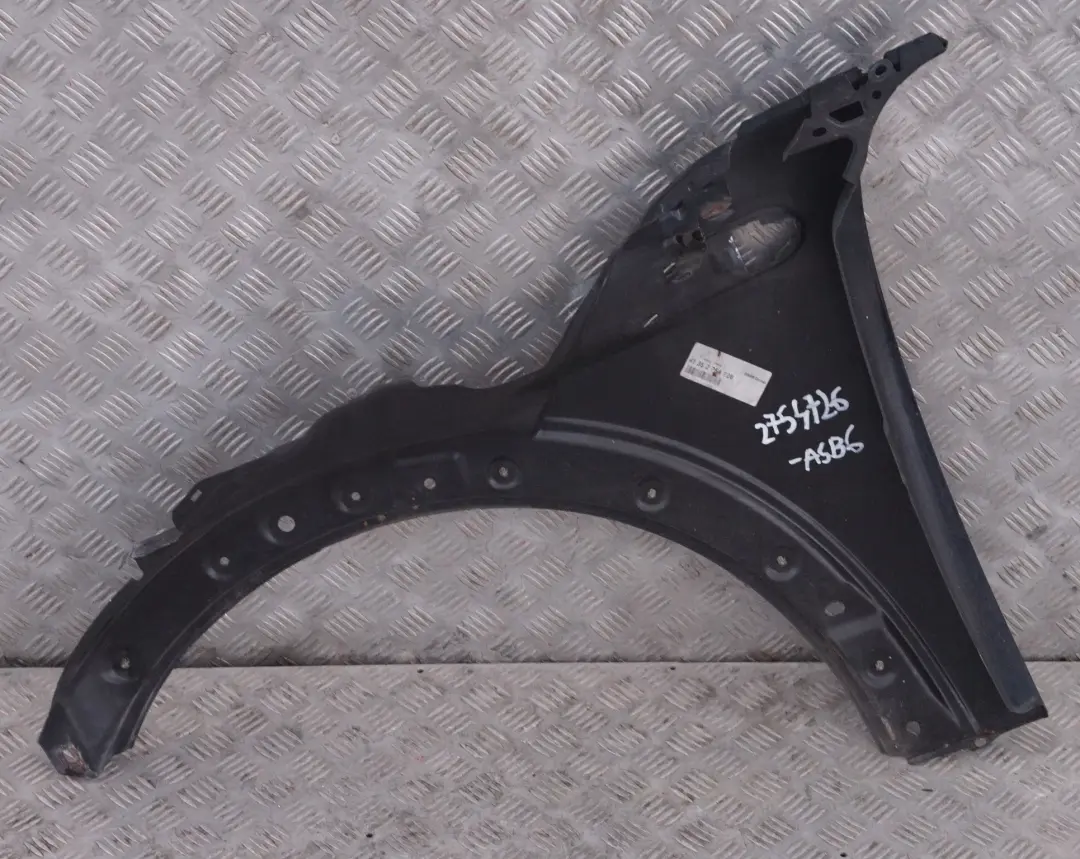 Mini R55 R56 R57 R58 R59 Pannello Laterale Frontale Dx Parafango Astro Nero - SKU 2754726-ASB6 - Numero di parte 2754726