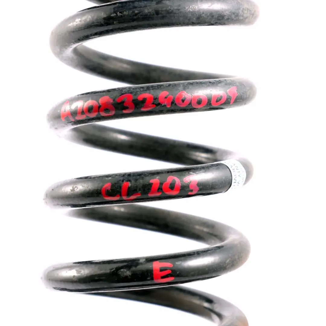 Mercedes-Benz CLC CL203 CLK C208 Rear Coil Spring Suspension Set to with Part number A2083240004 Mercedes-Benz CLC CL203 CLK C208 Rear Coil Spring Suspension Set - SKU A2083240004 - Part number A2083240004
