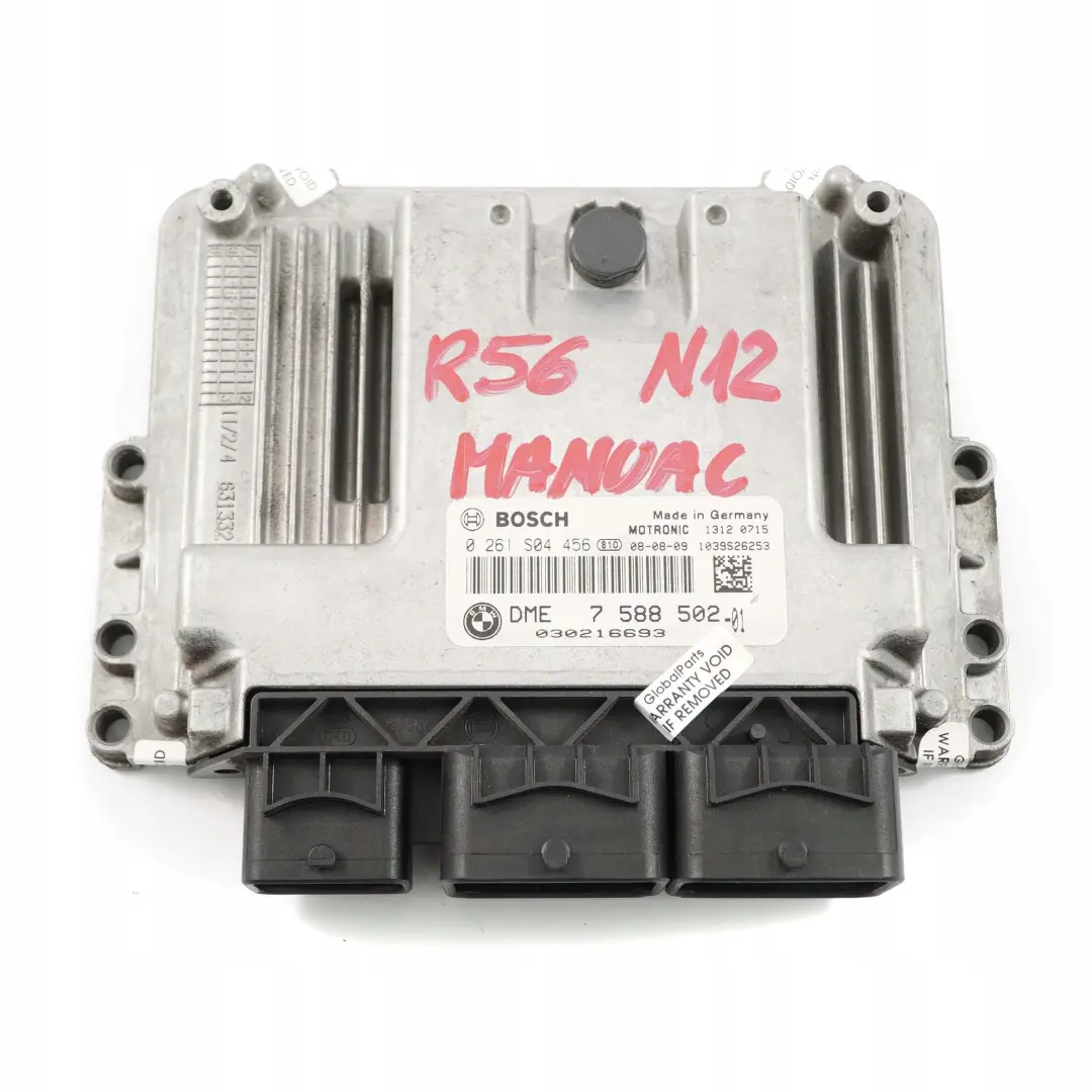 Mini Cooper One R55 R56 R57 Benzin N12 DME Steuergerät Schaltgetriebe - SKU 7588502 - Teilenummer 7588502