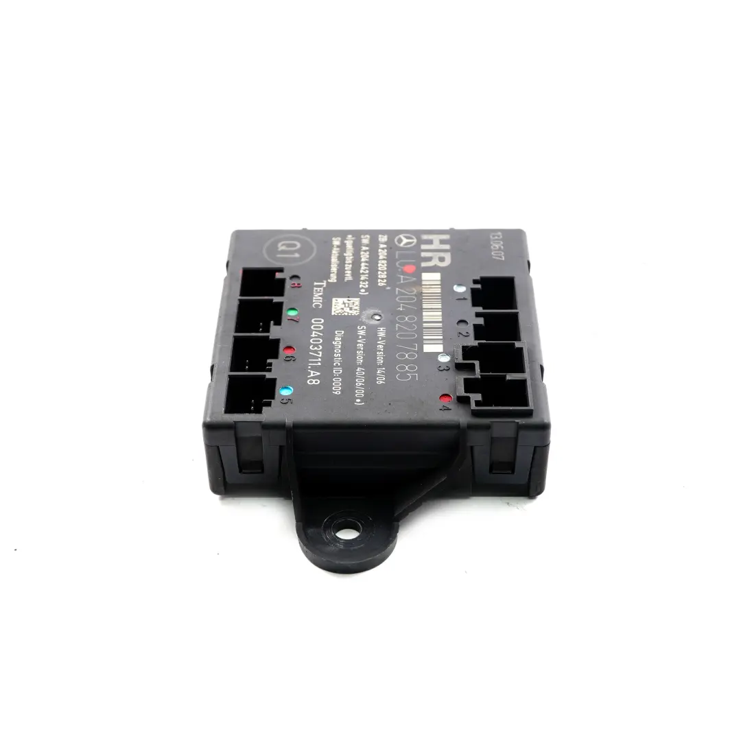  Mercedes-Benz W204 Modulo unità di controllo porta posteriore destra - SKU A2048207885 - Numero di parte A2048207885