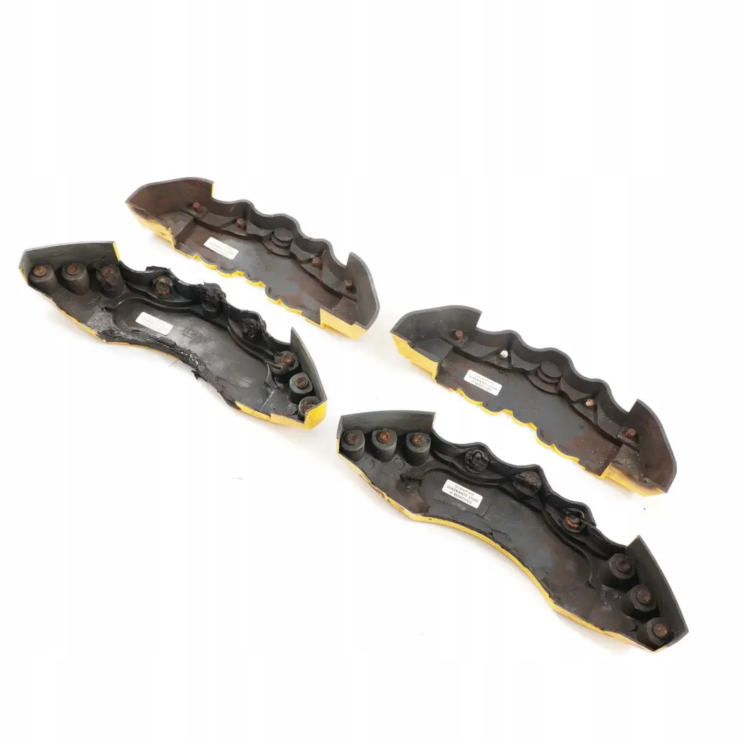  C-Classe W204 AMG Selle de Freinage Revetement Kit avant Arriere Jaune - SKU AMG Brake Calipers - Numéro de pièce AMG Brake Calipers