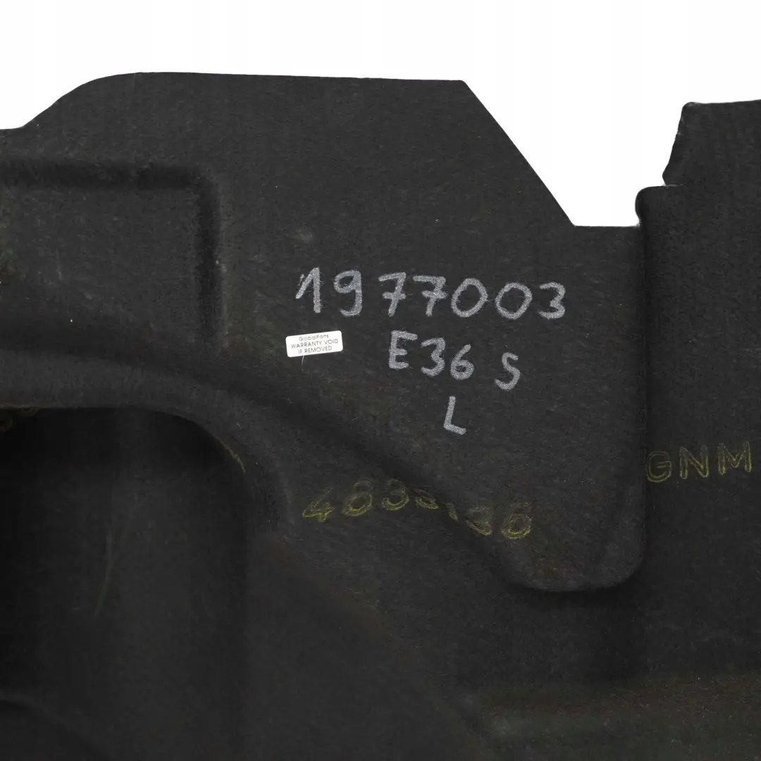 BMW E36 Berlina Carenatura Portabagagli SX Grigio Medio - SKU 1977003 - Numero di parte 1977003