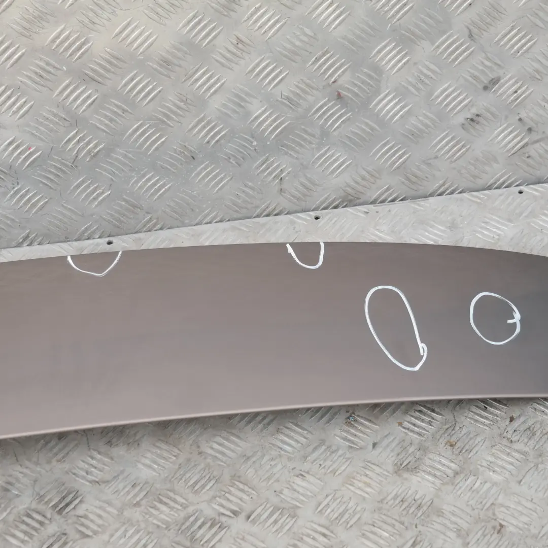 Boot Tailgate Rear Spoiler Amethystgrau Grey Metallic to BMW 5 Series E61 Touring with Part number 7061467 BMW 5 Series E61 Touring Boot Tailgate Rear Spoiler Amethystgrau Grey Metallic - SKU 7061467-AG - Part number 7061467