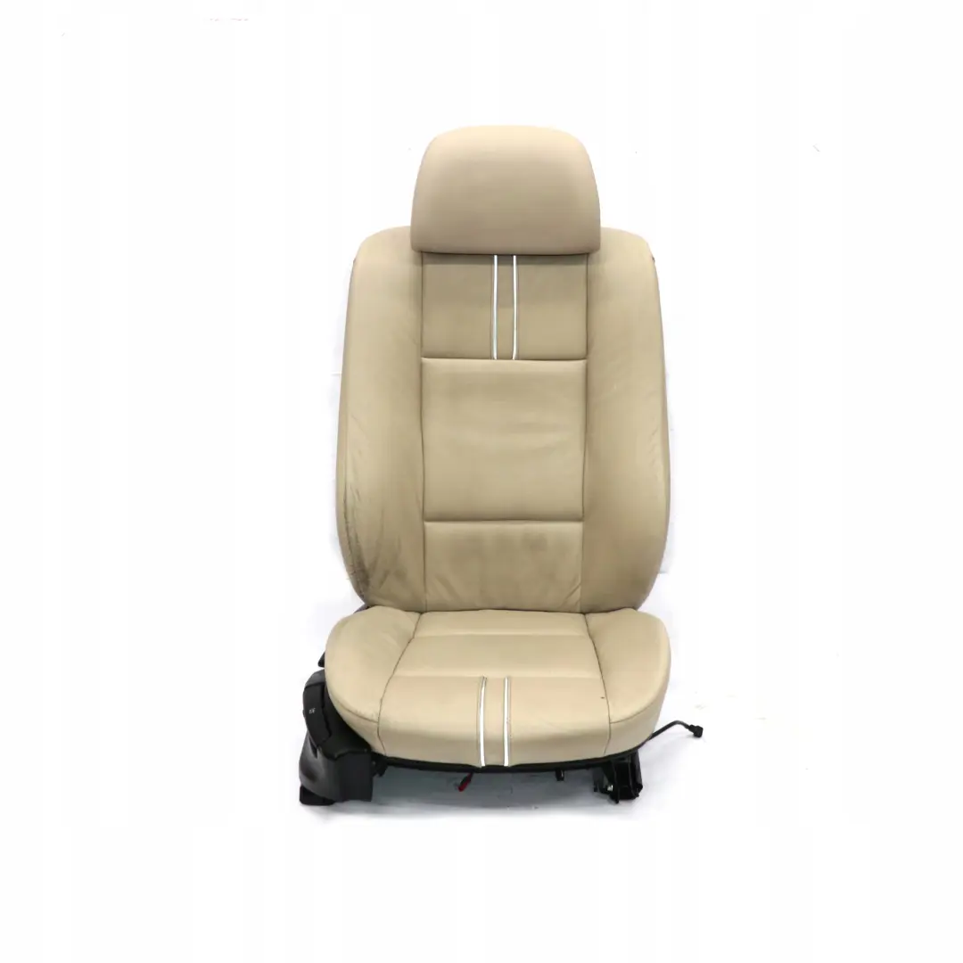 Leather Nevada Oyster Front Right O/S Seat to BMW X3 Series E83 LCI with Part number 3454316 BMW X3 Series E83 LCI Leather Nevada Oyster Front Right O/S Seat - SKU 3454316 - Part number 3454316