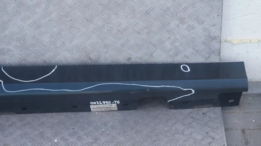 BMW E90 E91 Listello Portiera Apertura Gonna Destra Montegoblau Blu - SKU 0032950-TG - Numero di parte 0032950