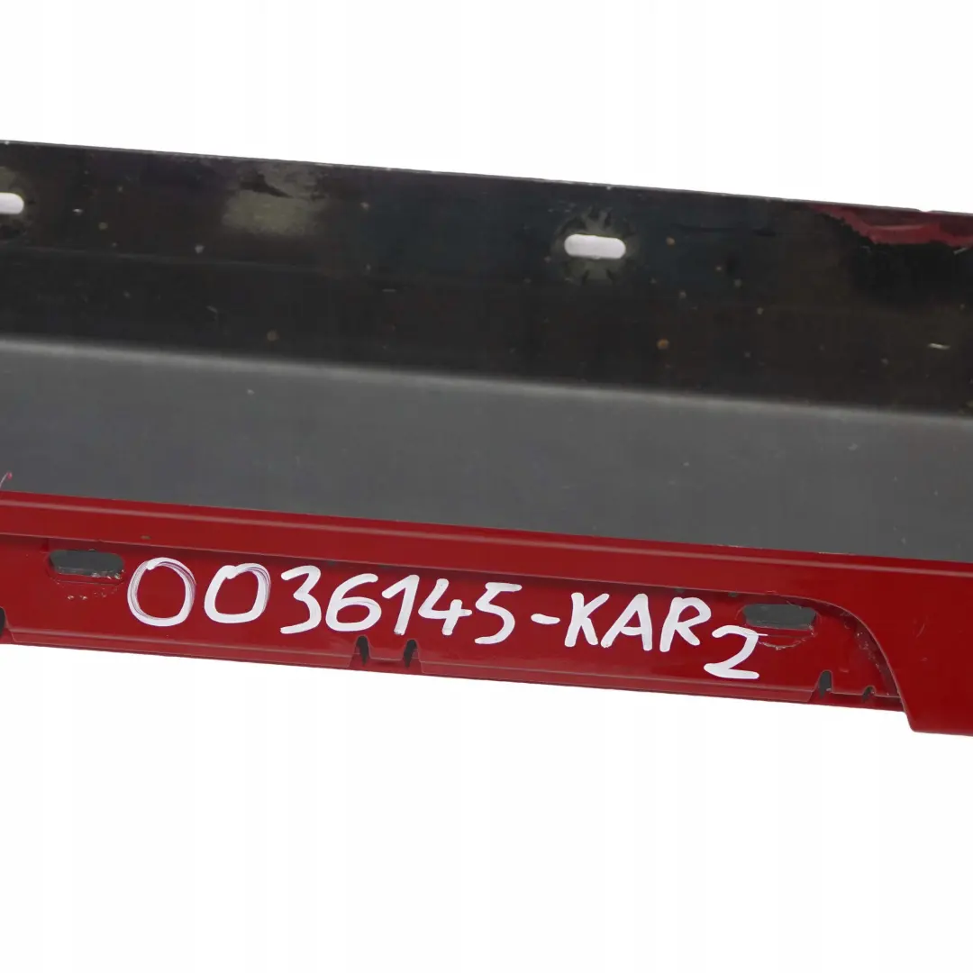 BMW E87 LCI Listello Portiera Apertura Gonna SX Rosso-Cremisi Rosso - A61 - SKU 0036145-KAR2 - Numero di parte 0036145