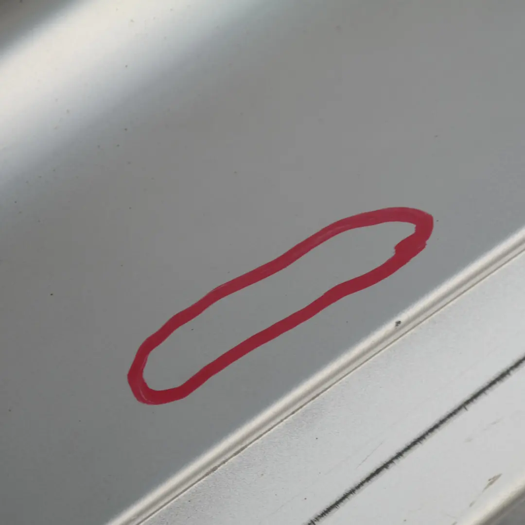 BMW E87 Listello Portiera Apertura Gonna Destra Argento-Titanio Sliber - SKU 0032948-TS - Numero di parte 32948