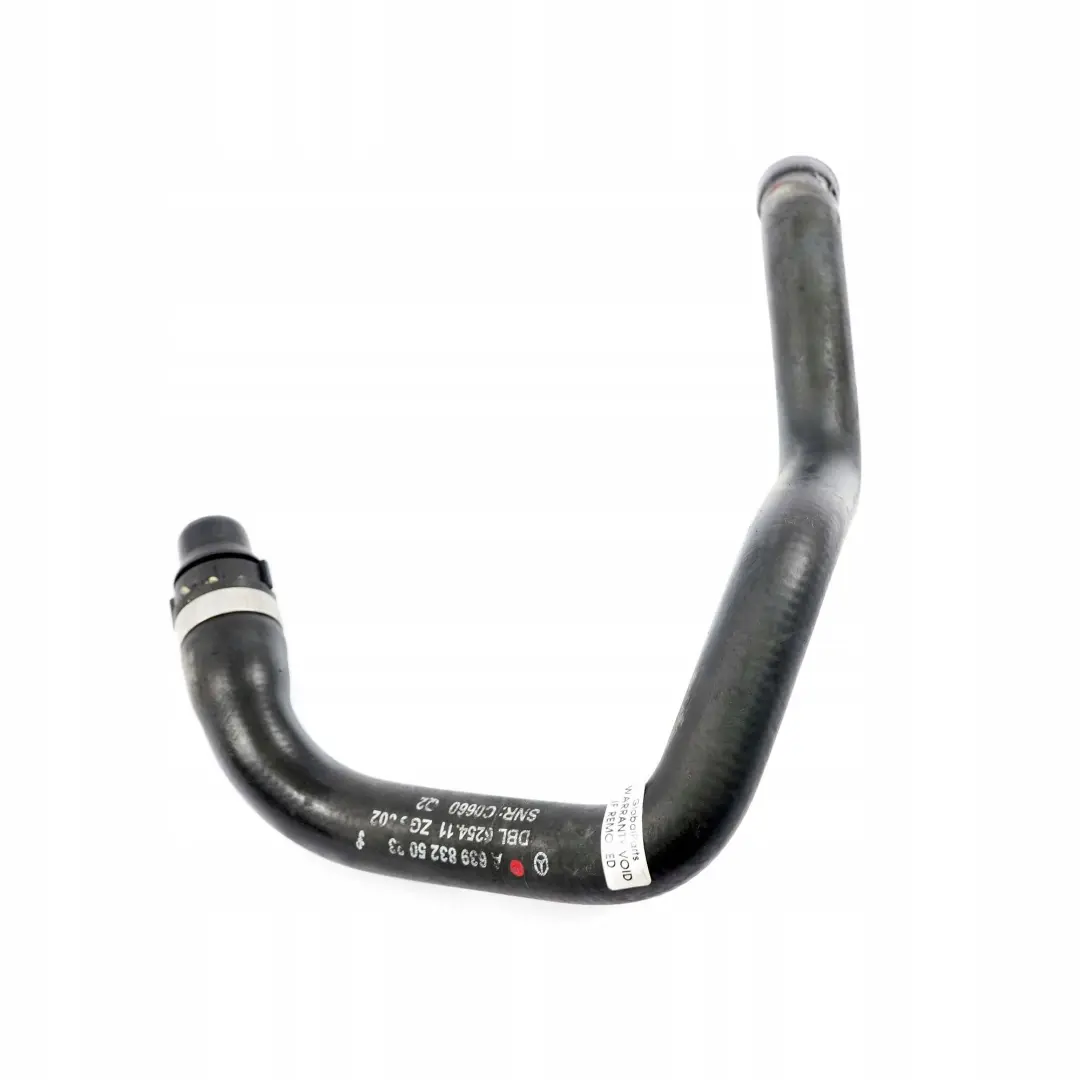 Mercedes W639 Intercambiador Calor Agua Refrigerante Tubo Manguera - SKU A6398325023 - Número de pieza A6398325023