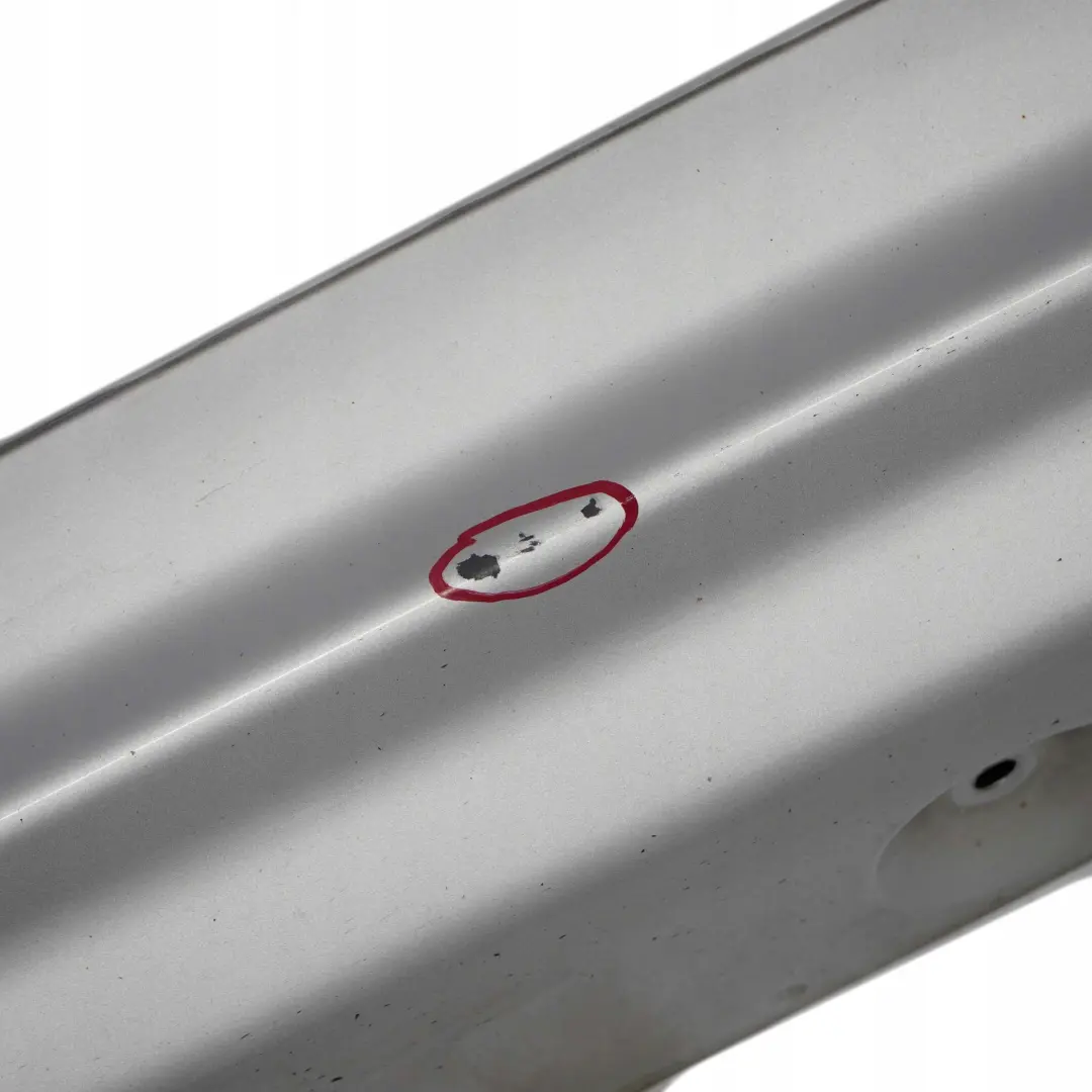 BMW E46 Limousine Touring Listello Portiera Gonna SX Argento-Titanio - 354 - SKU 9071633-TS1 - Numero di parte 9071633
