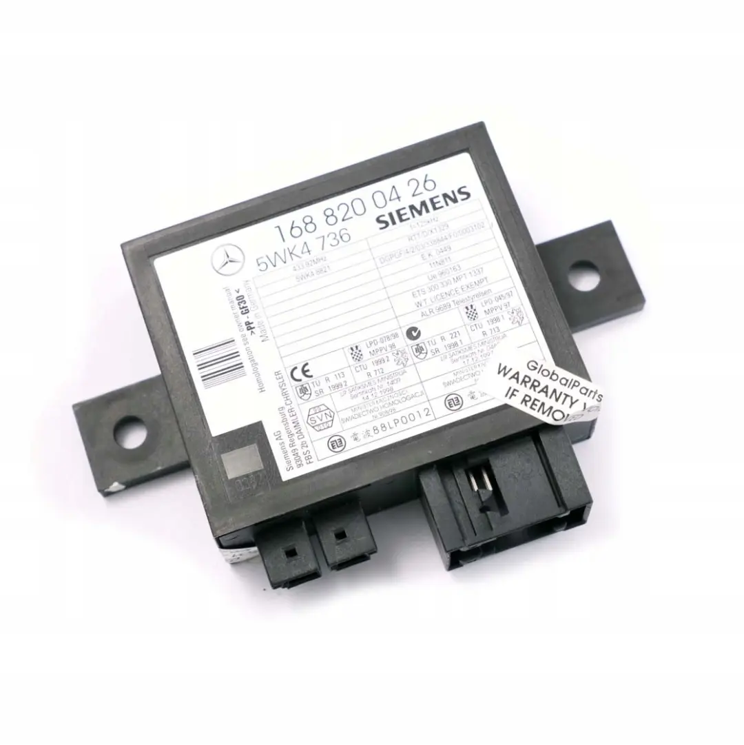 Benz a Class W168 Esp + Hba Centralina ECU Modulo per Mercedes con numero di parte A1685453532 Mercedes Benz a Class W168 Esp + Hba Centralina ECU Modulo - SKU A1685453532 - Numero di parte A1685453532