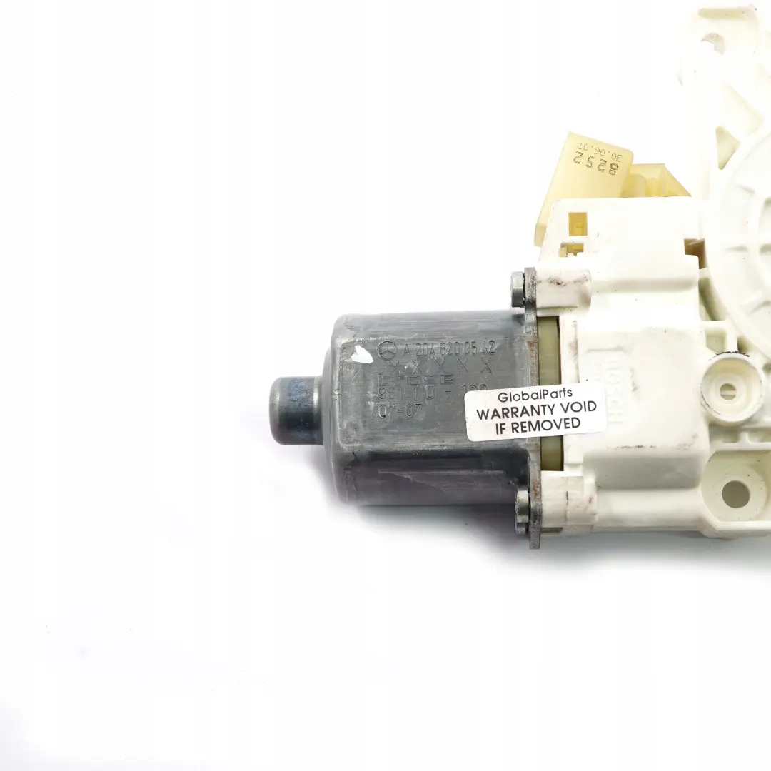 Mercedes-Benz C E W204 W212 Rear Left N/S Door Window Lifter Motor to with Part number A2048200542 Mercedes-Benz C E W204 W212 Rear Left N/S Door Window Lifter Motor - SKU A2048200542 - Part number A2048200542