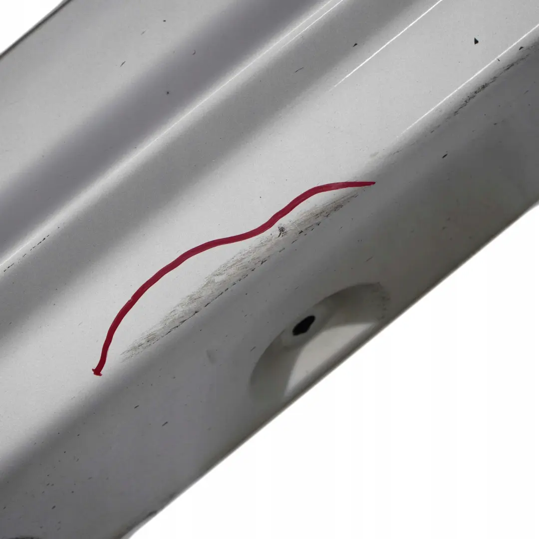 Left N/S 1 Side Sill Skirt Kick Panel Titan Silver 354 to BMW 3 E46 Saloon Touring with Part number 9071633 BMW 3 E46 Saloon Touring Left N/S 1 Side Sill Skirt Kick Panel Titan Silver 354 - SKU 9071633-TS1 - Part number 9071633