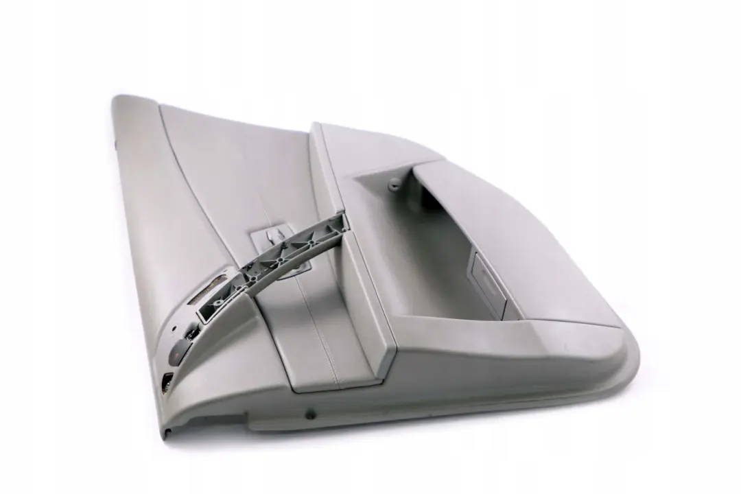 Right O/S E61 Door Card Lining Leather Trim Panel Grey to BMW 5 Series E60 Rear with Part number 7078746 BMW 5 Series E60 Rear Right O/S E61 Door Card Lining Leather Trim Panel Grey - SKU 7078746 - Part number 7078746