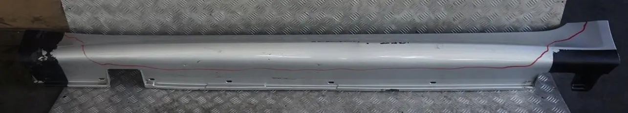 BMW E60 E61 M5 2 M Sport Door Sill Cover Skirt Left Titansilber