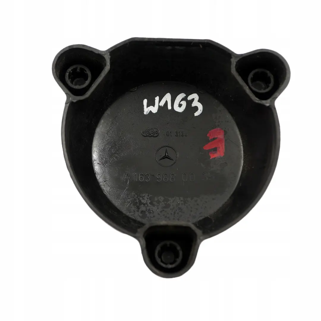 Mercedes-Benz M-Class ML W163 Rear Shock Absorber Strut Cap Cover to with Part number A1639880035 Mercedes-Benz M-Class ML W163 Rear Shock Absorber Strut Cap Cover - SKU A1639880035 - Part number A1639880035