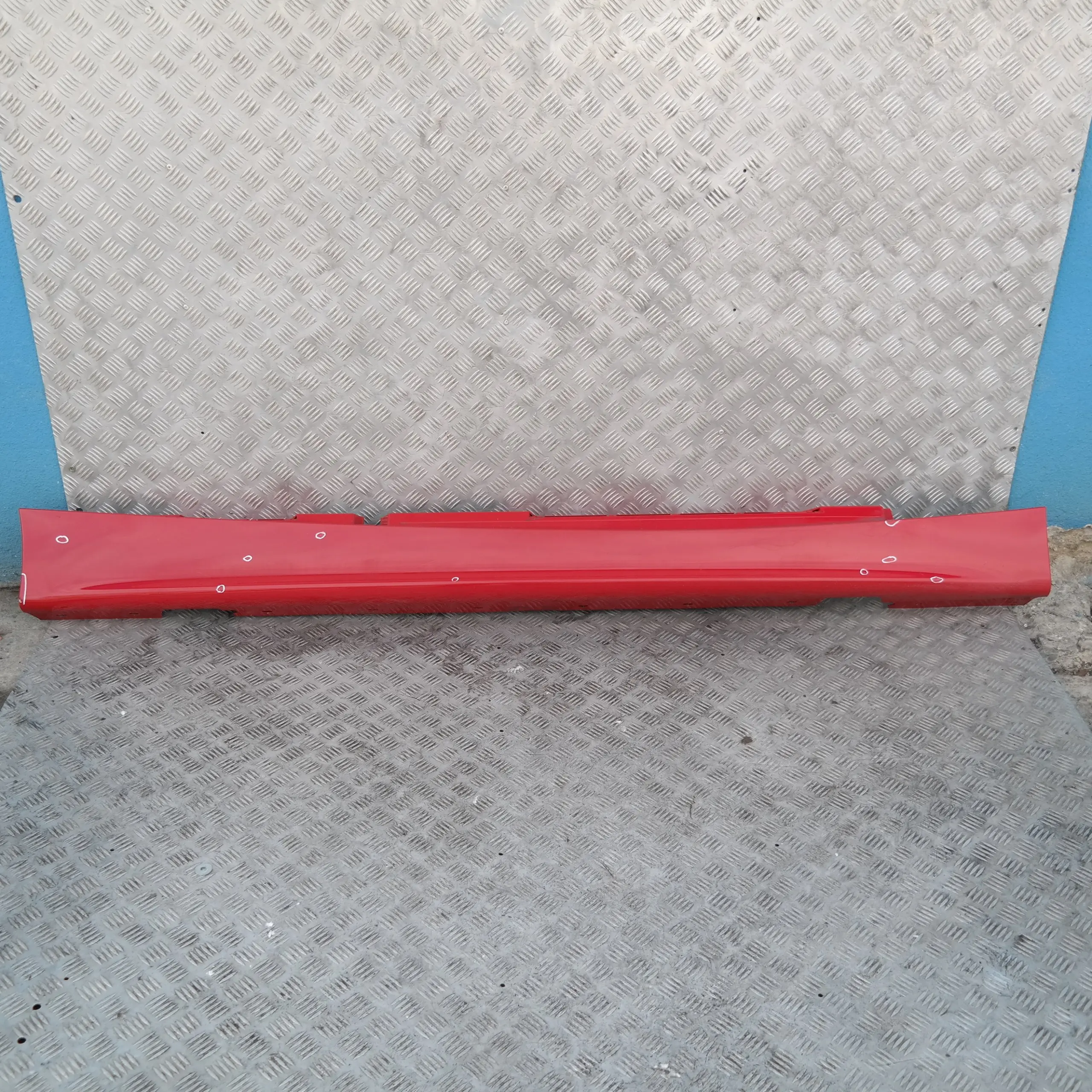BMW 1 SERIES 4 E87 Sill Strip Side Skirt Right O/S Japanrot Japan Red Rot - 438