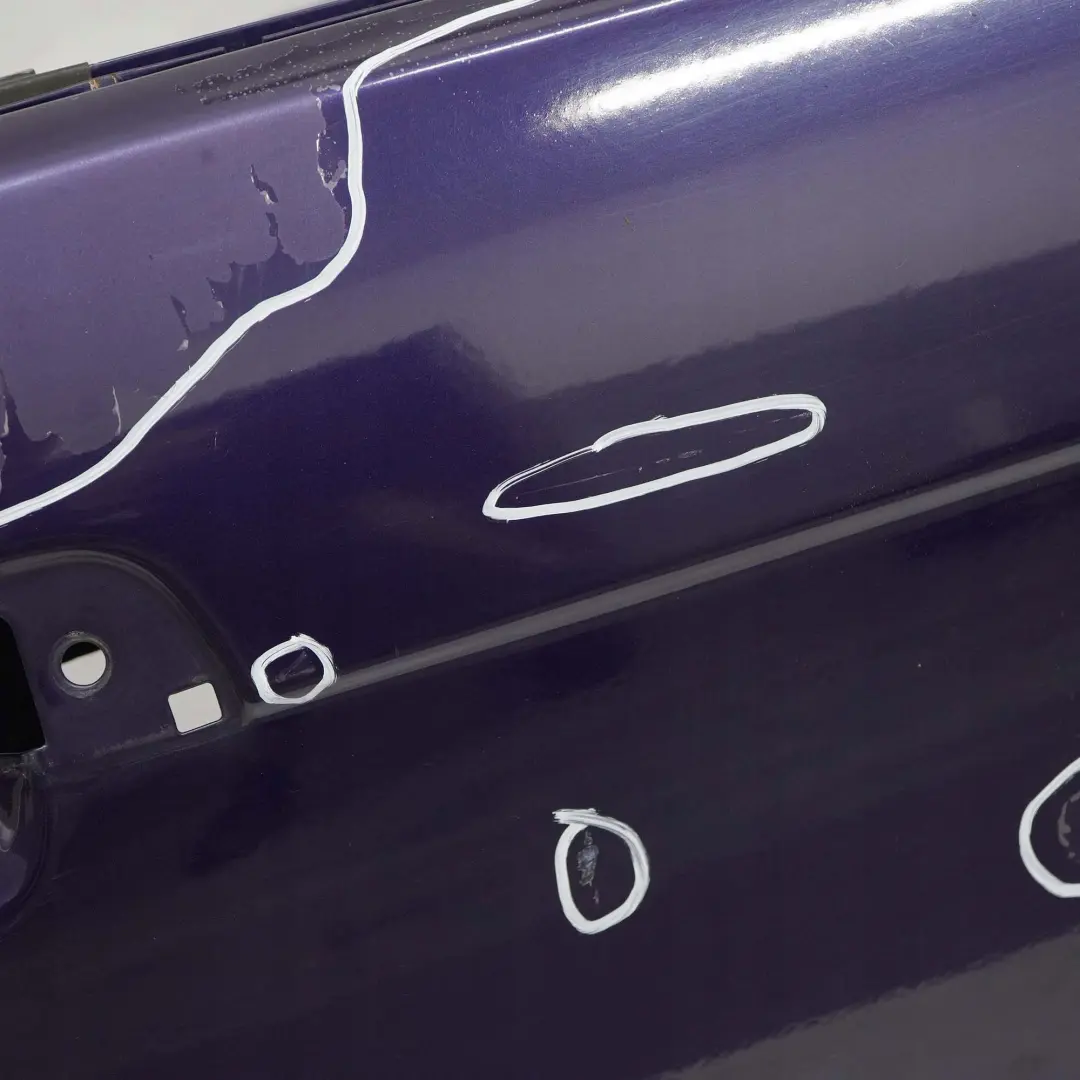BMW E36 Limousine Touring Porta Anteriore Sinistra Blu Montreal Blu - 297 - SKU 8185798-MRB - Numero di parte 8185798