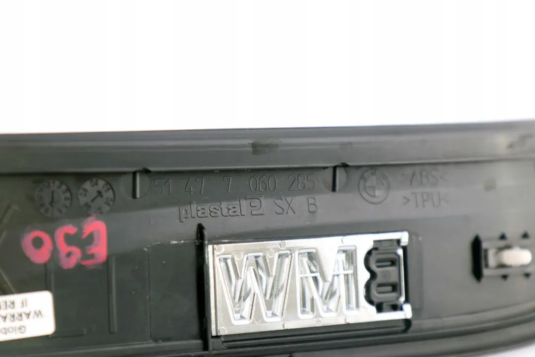 Osłona listwa progu tylna tył lewa do BMW 3 E90 E91 o numerze 7060285 BMW 3 E90 E91 Osłona listwa progu tylna tył lewa - SKU 7060285 - Numer Części 7060285