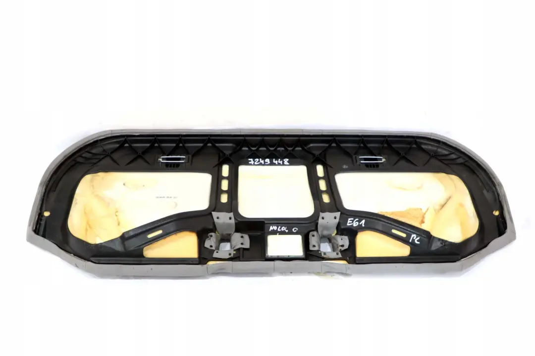 BMW 5 Reihe E61 Touring Sitz Hinten Rücksitzbank Bezug Leder Grau - SKU 7249448 - Teilenummer 7249448