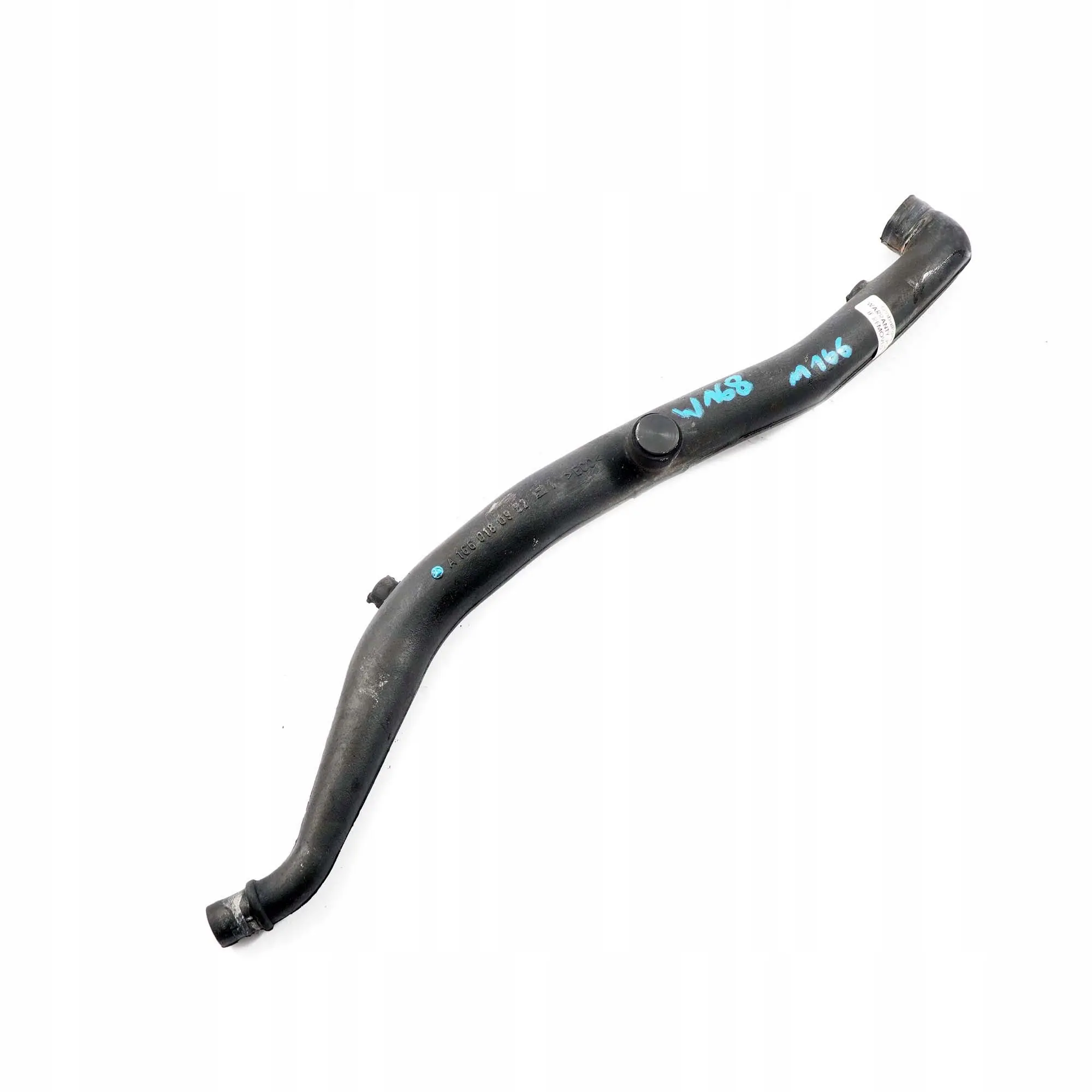 Mercedes W168 M166 Motor Manguera del tubo respiradero del carter A1660180982