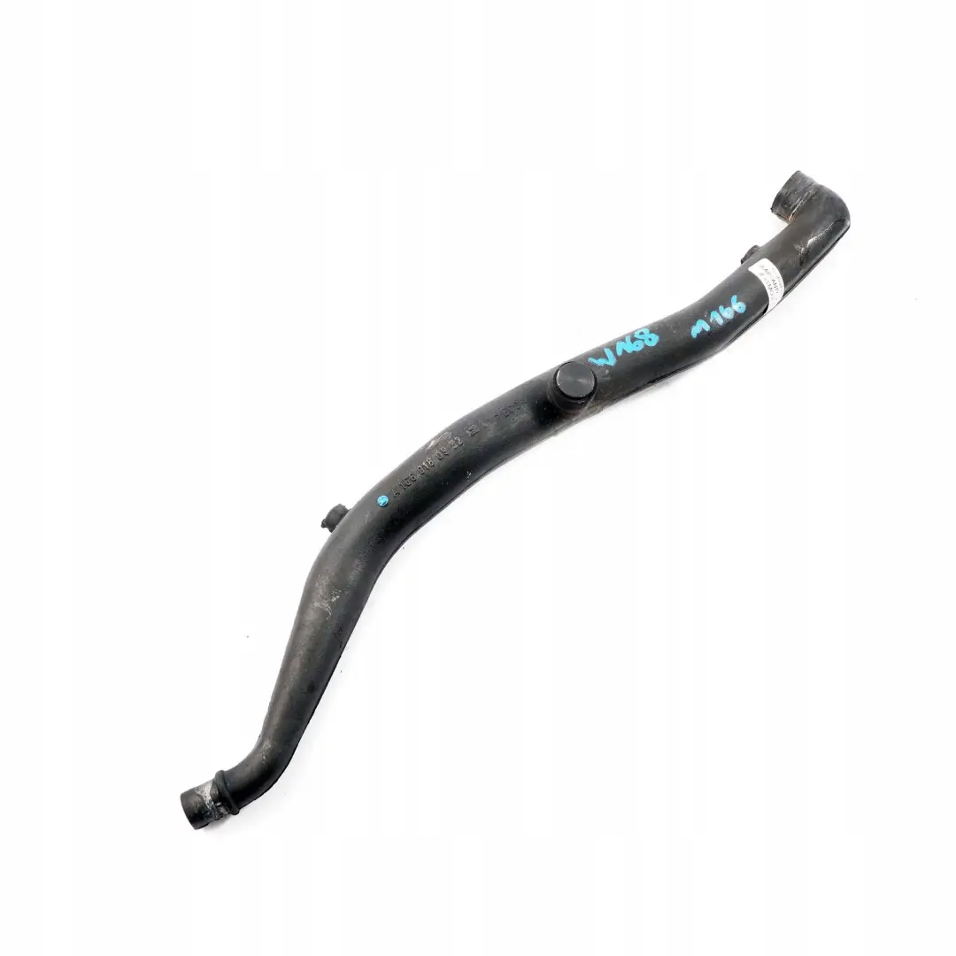 Mercedes-Benz A-Class W168 M166 Engine Crankcase Breather Pipe Hose to with Part number A1660180982 Mercedes-Benz A-Class W168 M166 Engine Crankcase Breather Pipe Hose - SKU A1660180982 - Part number A1660180982