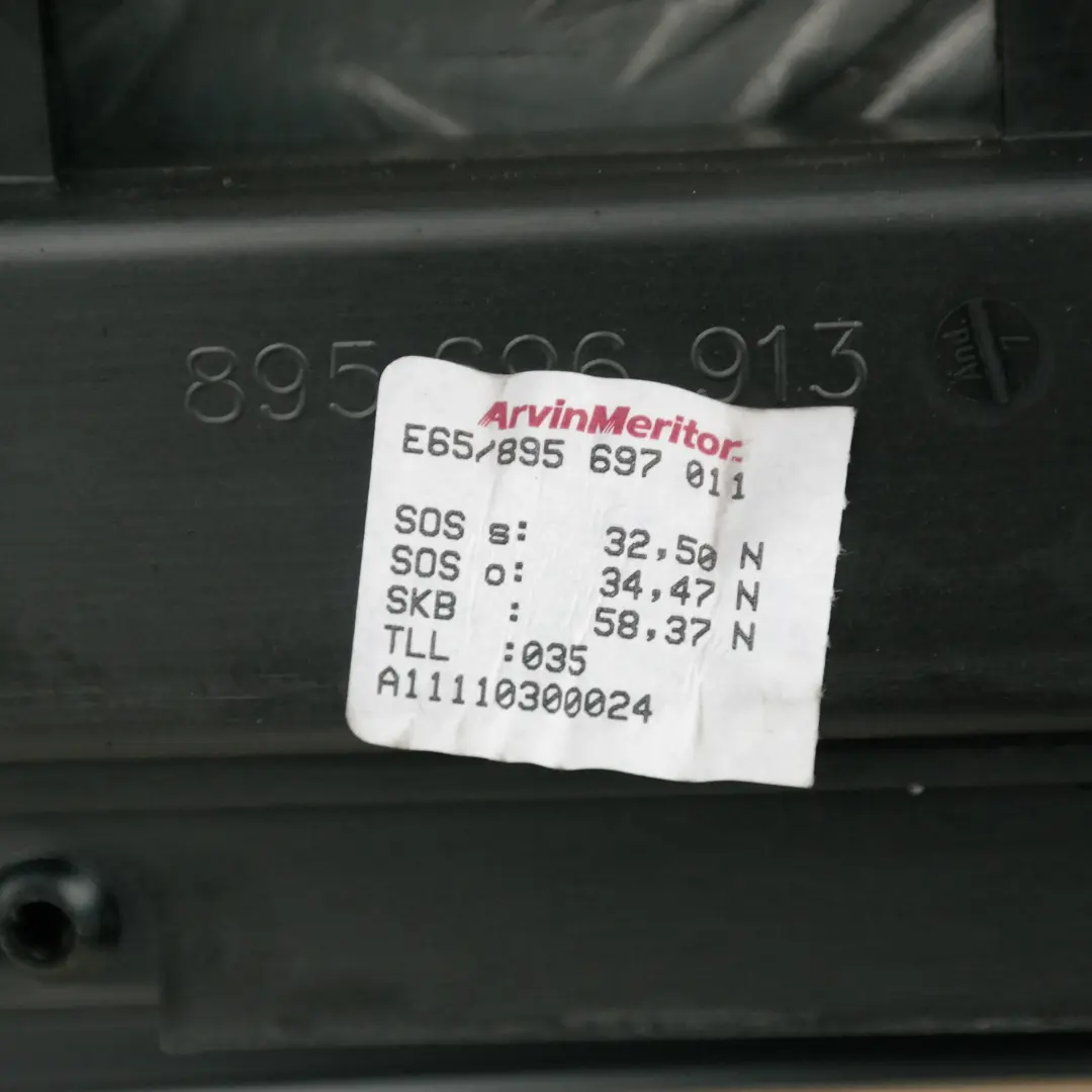 BMW 7 Series E65 E66 Electric Sunroof Glass Panel Sliding Frame - SKU 7028569-1 - Part number 7028569