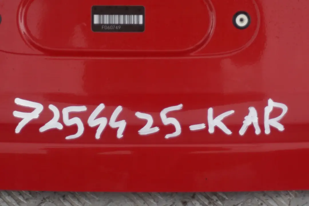Trunk Boot Lid Tailgate Karmesinrot Crimson Red - A61 to BMW 3 SERIES E90 LCi Rear with Part number 7254425 BMW 3 SERIES E90 LCi Rear Trunk Boot Lid Tailgate Karmesinrot Crimson Red - A61 - SKU 7254425-KAR - Part number 7254425