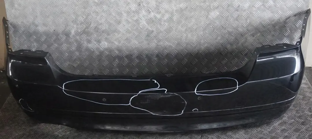 @BMW 3 Series E90 3 Saloon Rear Bumper PDC Black Sapphire Metallic - 475 to with Part number 0033194 @BMW 3 Series E90 3 Saloon Rear Bumper PDC Black Sapphire Metallic - 475 - SKU 0033194-BS3 - Part number 0033194