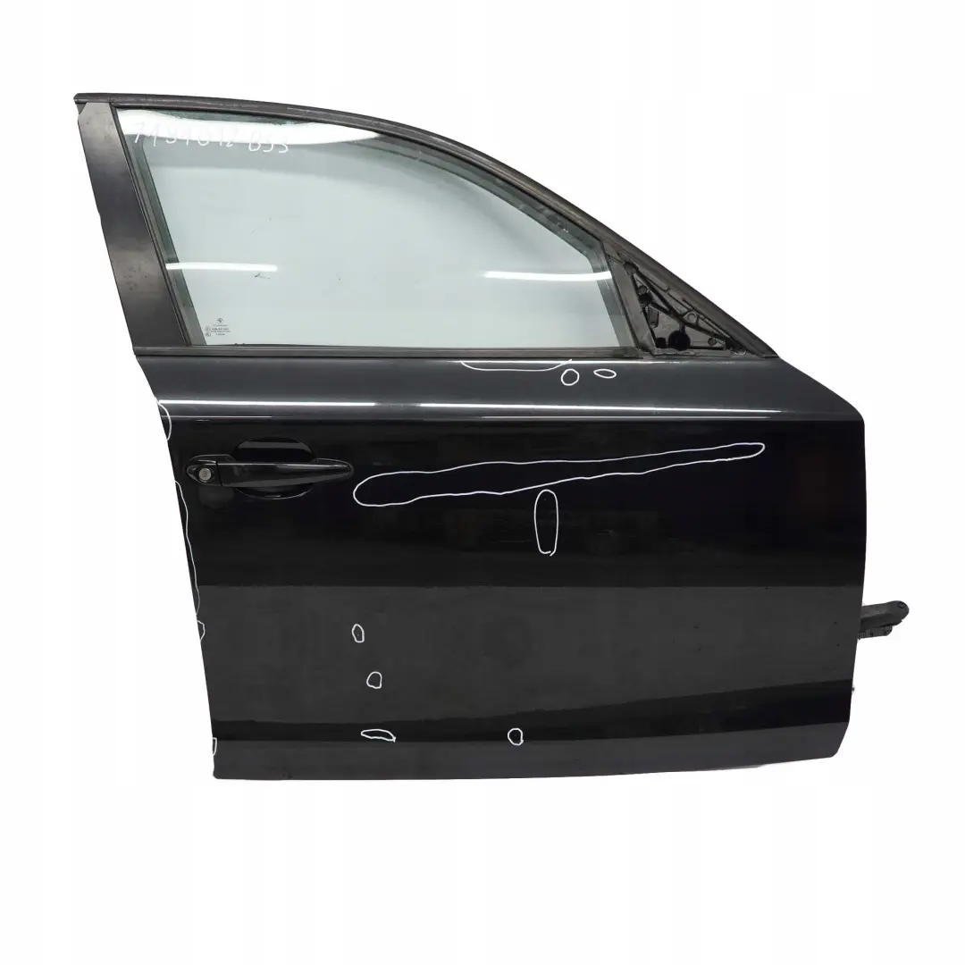BMW 1 Series E87 4 Door Front Right O/S Black Sapphire Metallic - 475 - SKU 7191012-BS4 - Part number 7191012