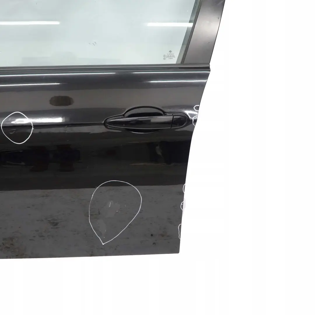 BMW 3 Series E90 E91 1 Door Front Left N/S Schwarz 2 Black - 668 - SKU 7203643-SCH1 - Part number 7203643