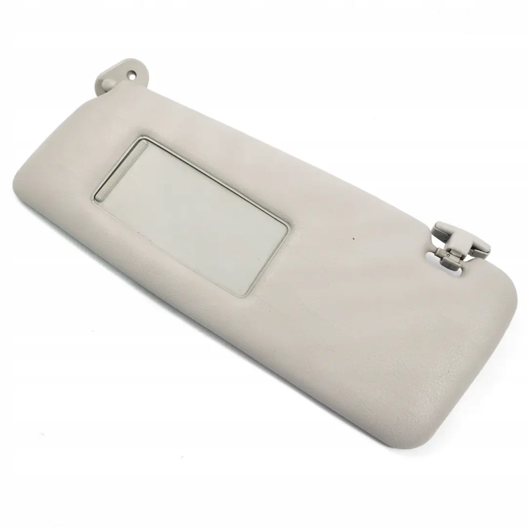 BMW 3 Series E36 Sun Visor Mirror Cover Left N/S Light Grey Hellgrau - SKU 8173471 - Part number 8173471