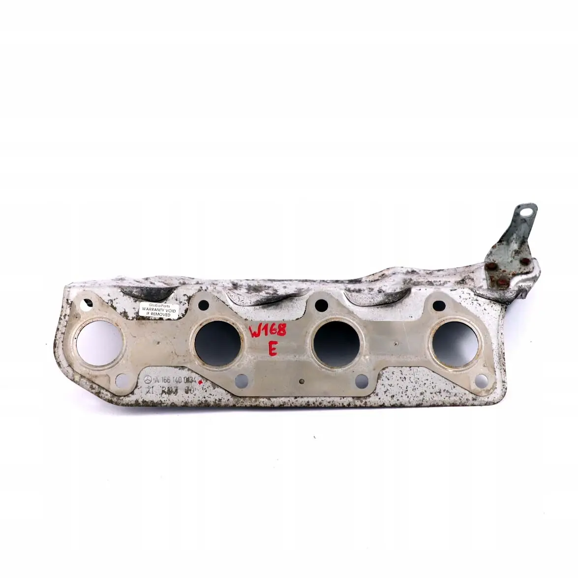 Mercedes-Benz A W168 Vaneo W414 M166 Petrol Exhaust Manifold Plate A1661400134
