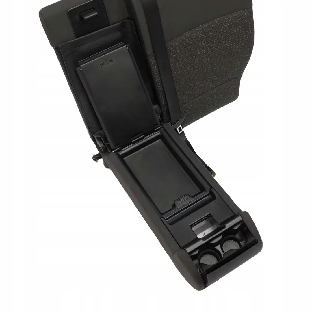 Left N/S Backrest Cover Cloth Jacquard Anthracite to BMW 3 E46 Touring Rear Seat with Part number 7046802 BMW 3 E46 Touring Rear Seat Left N/S Backrest Cover Cloth Jacquard Anthracite - SKU 7046802 - Part number 7046802