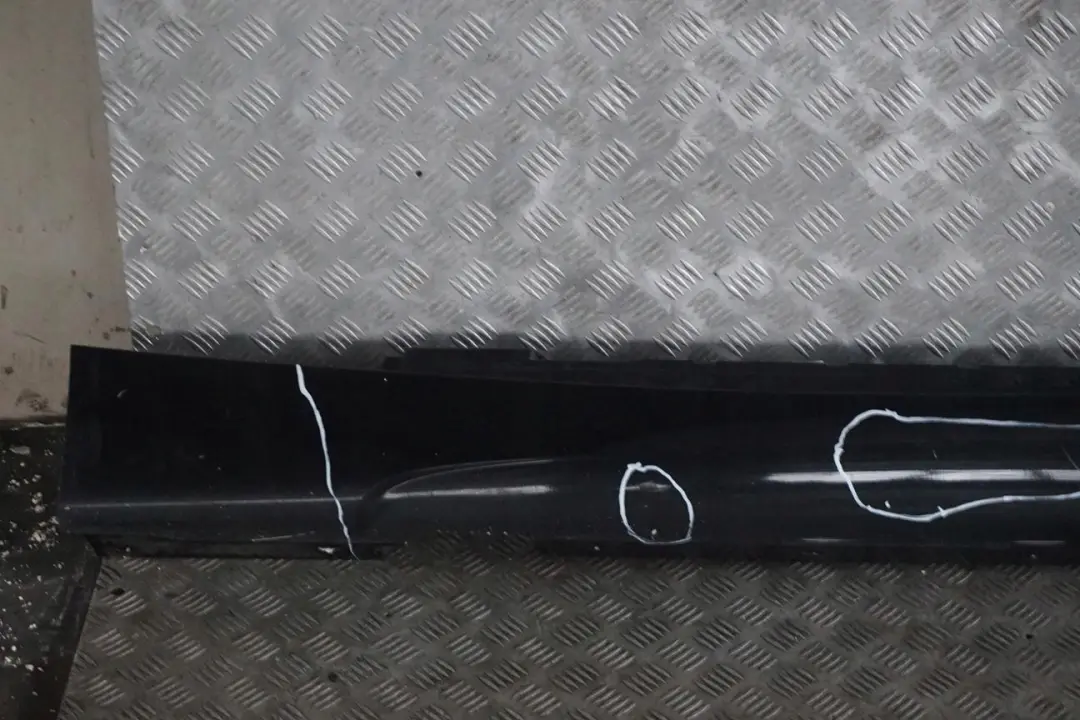 BMW 1 E87 M Sport Sill Strip Side Skirt Left N/S Sparkling Graphite - A22 - SKU 0033557-SG - Part number 0033557