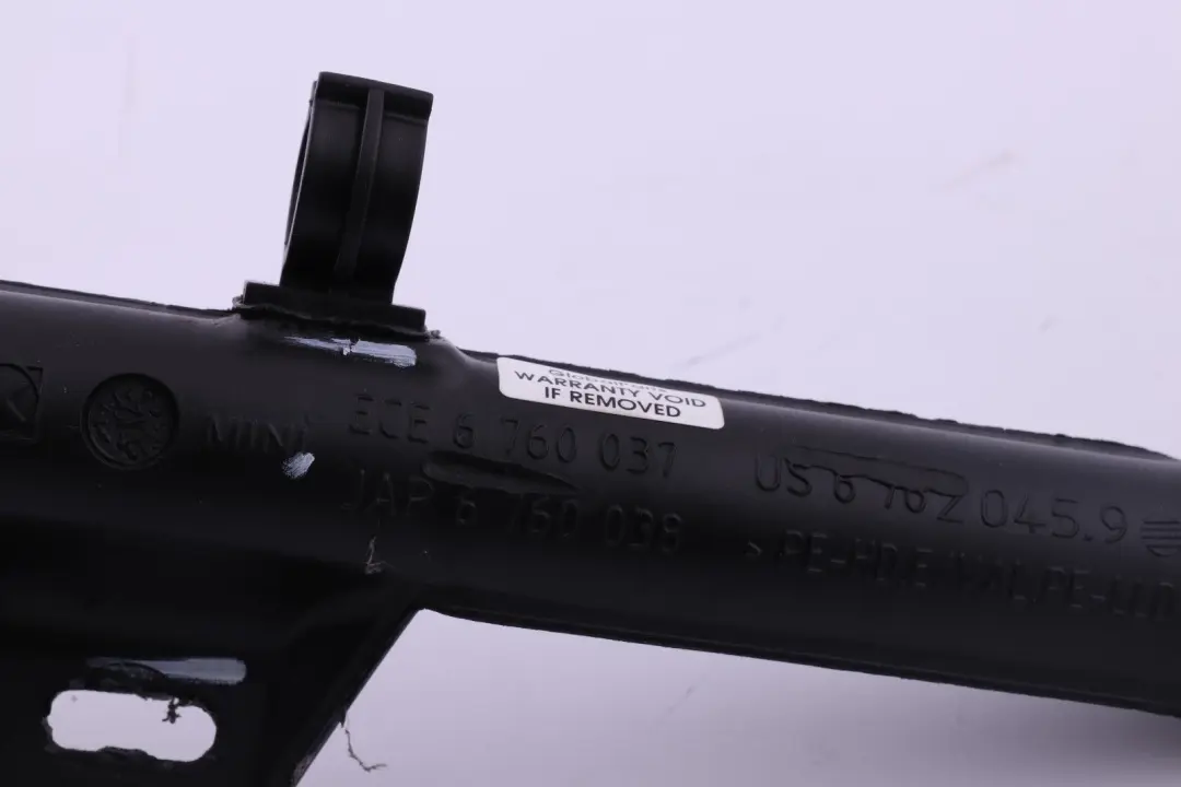 BMW Mini One Cooper R50 W10 R53 W11 Fuel Tank Filler Pipe Neck - SKU 6760037 - Part number 6760037