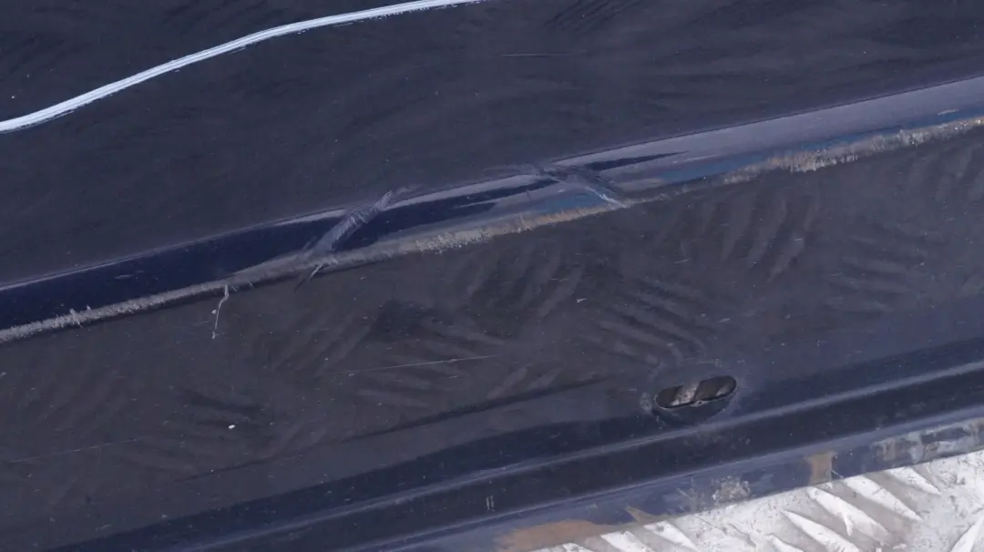 BMW E60 E61 Listello Portiera Apertura Gonna Destra Blu Oriente Blu 317 - SKU 0150278-OB1 - Numero di parte 150278