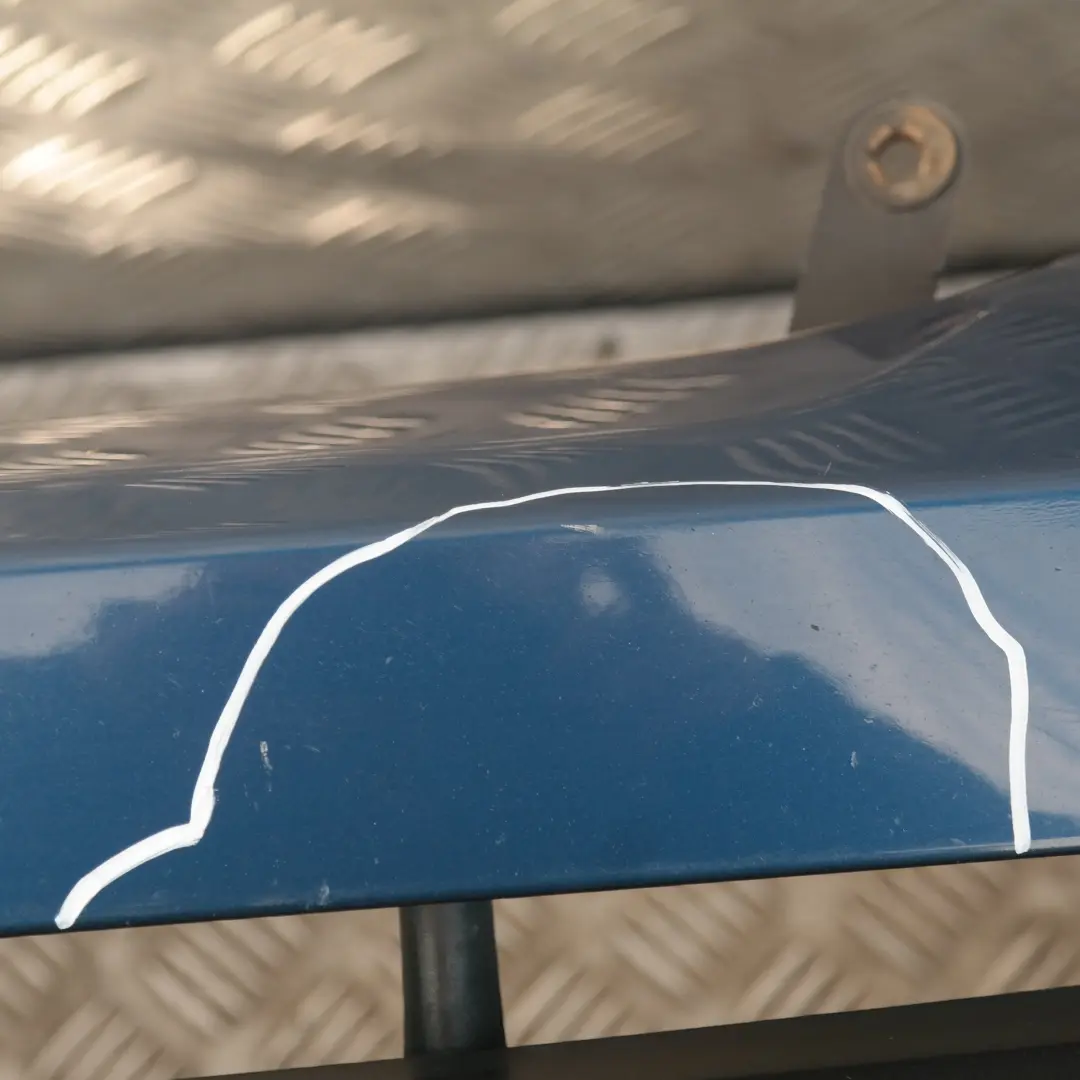 Front Bumper Panel PDC Topasblau Topaz Blue Metallic - 361 to BMW X5 Series E53 with Part number 10150 BMW X5 Series E53 Front Bumper Panel PDC Topasblau Topaz Blue Metallic - 361 - SKU 0010150-TPB - Part number 10150